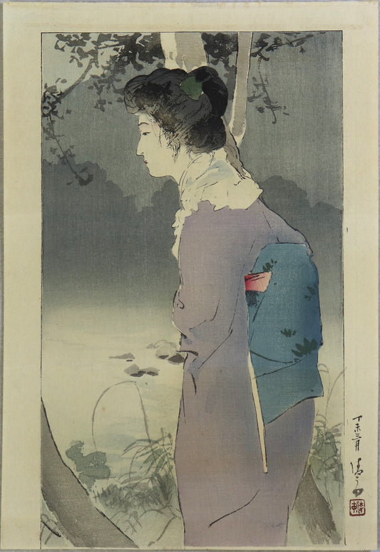 Totsugabuchi by Kiyokata (1907)