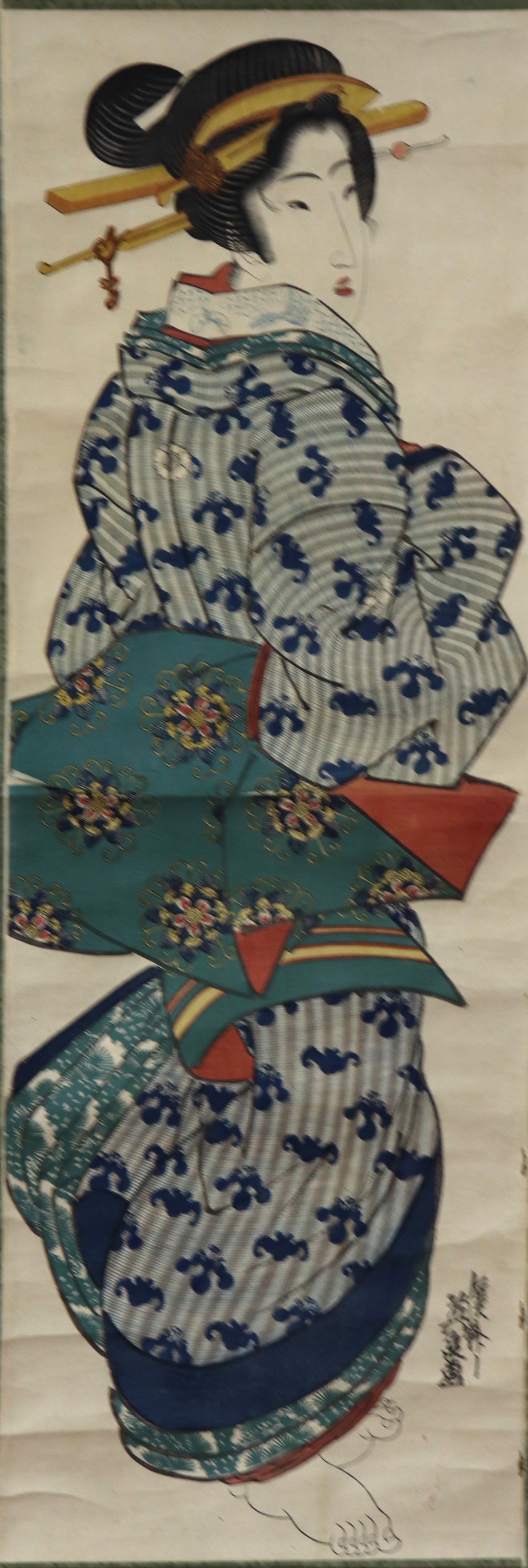 Standing beauty by Eisen / Beauté debout par Eisen (1830's)