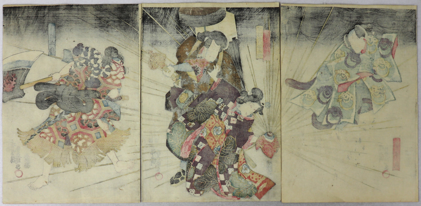 Go Taiheiki Date no Masugata by Toyokuni III / Go Taiheiki Date no Masugata par Toyokuni III (1850)
