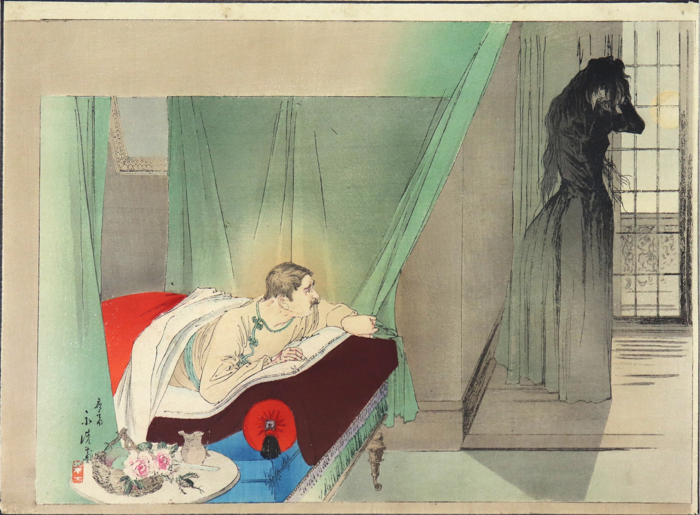 Hito no Un (人の運) by Tomioka Eisen (1894)