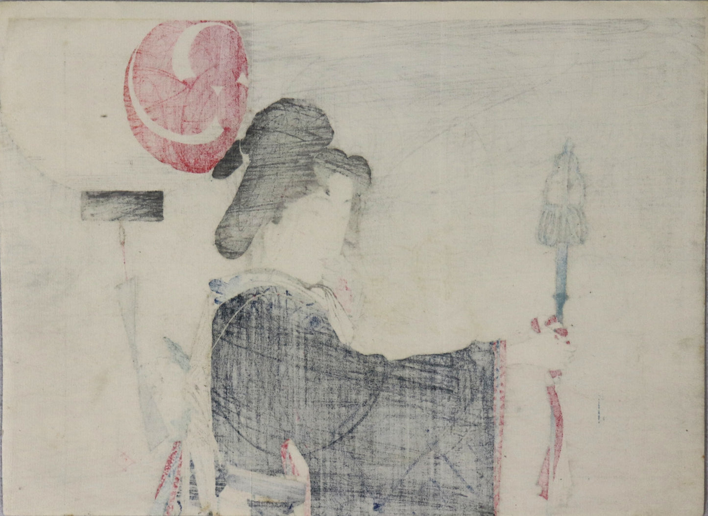 Festival Night (祭りの夜) by Toshimine Tsuitsui (1912)