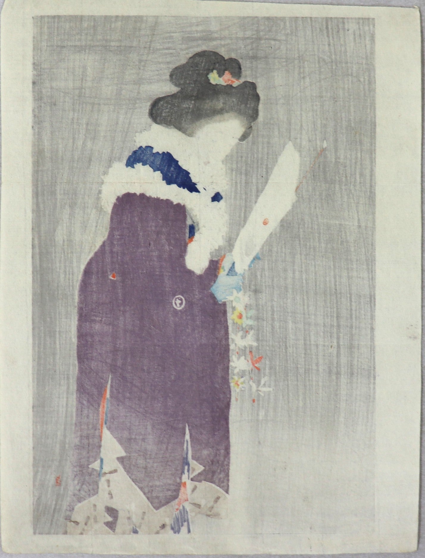 Natsu wo Matsu by Kiyokata (1904)
