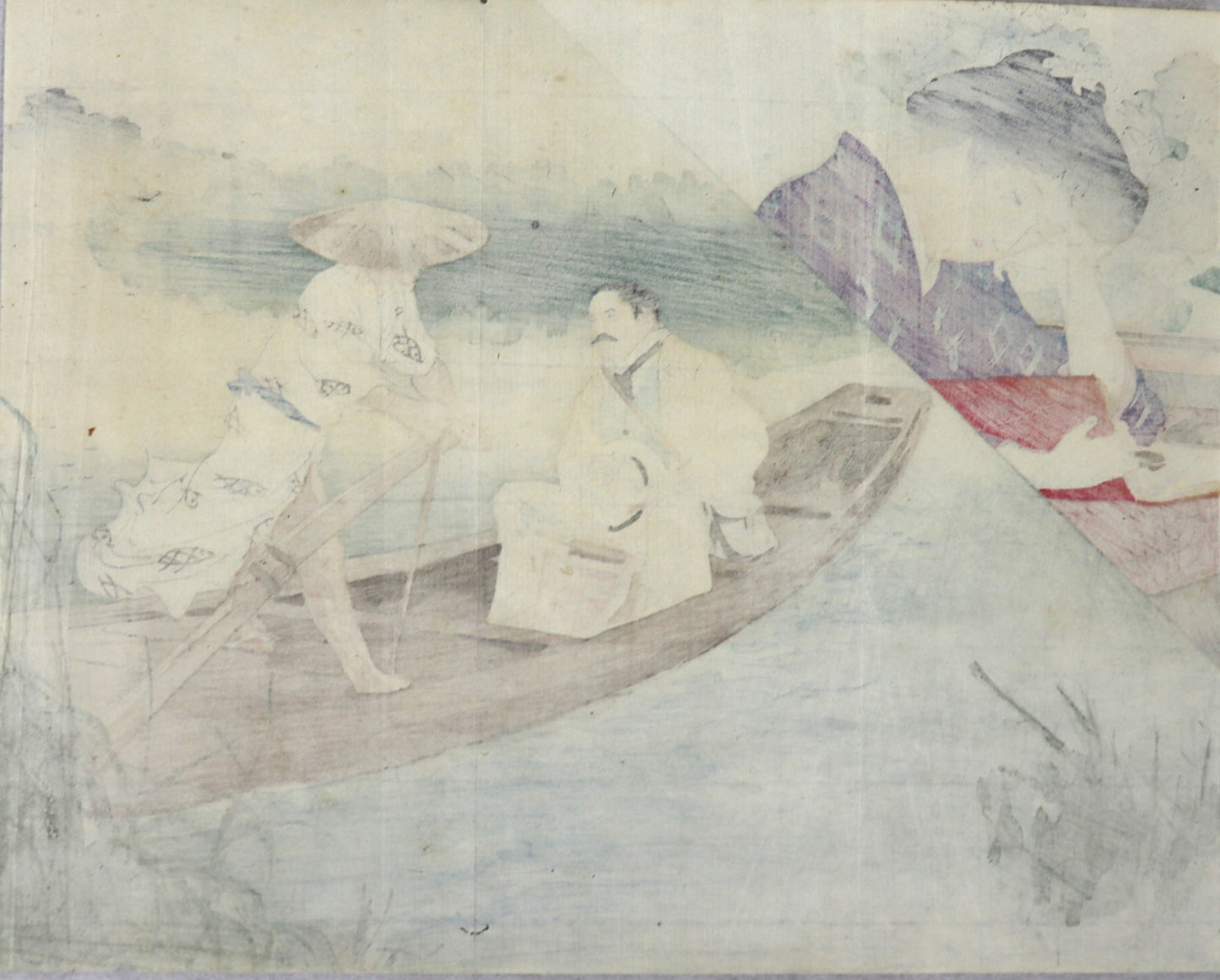 Shiranui 不知火 by Kiyokata (1907)