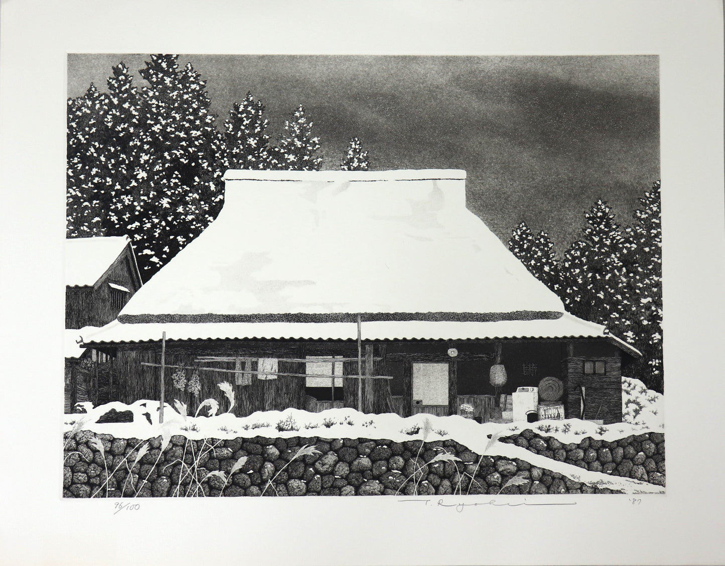 After Snowing #2 by Tanaka Ryohei (1987)