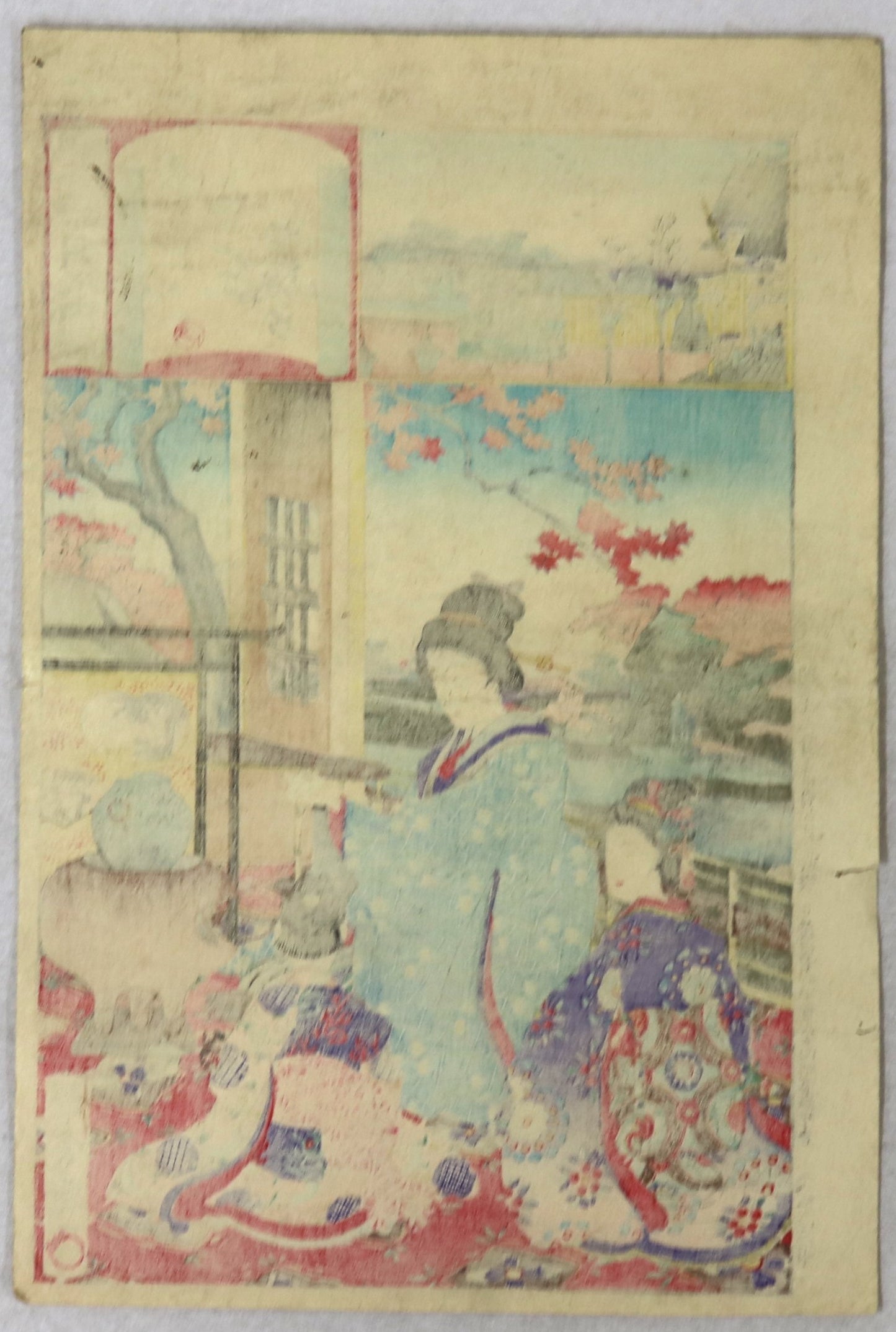 Novembre from the series " Twelve Months in Modern Style " by Watanabe Nobukazu / Novembre de la série " Douze Mois dans le style Moderne " par Nobukazu ( 1891)