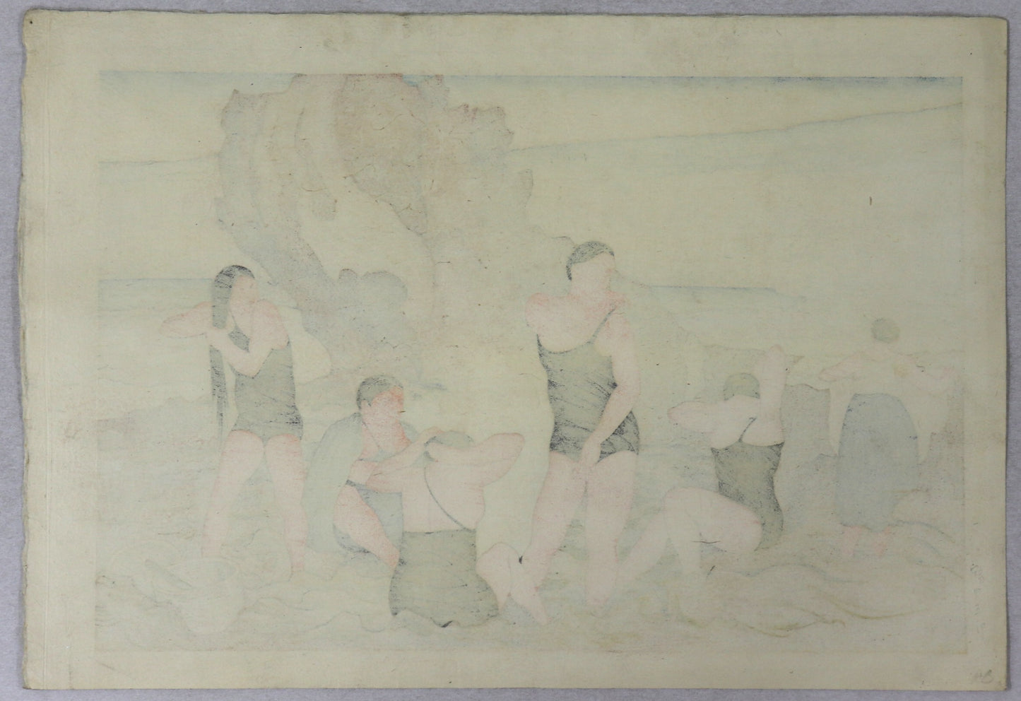 Modern Ama Divers by Tsuruta Goro / Les Plongeuses Ama Modernes par Tsuruta Goro (1935)