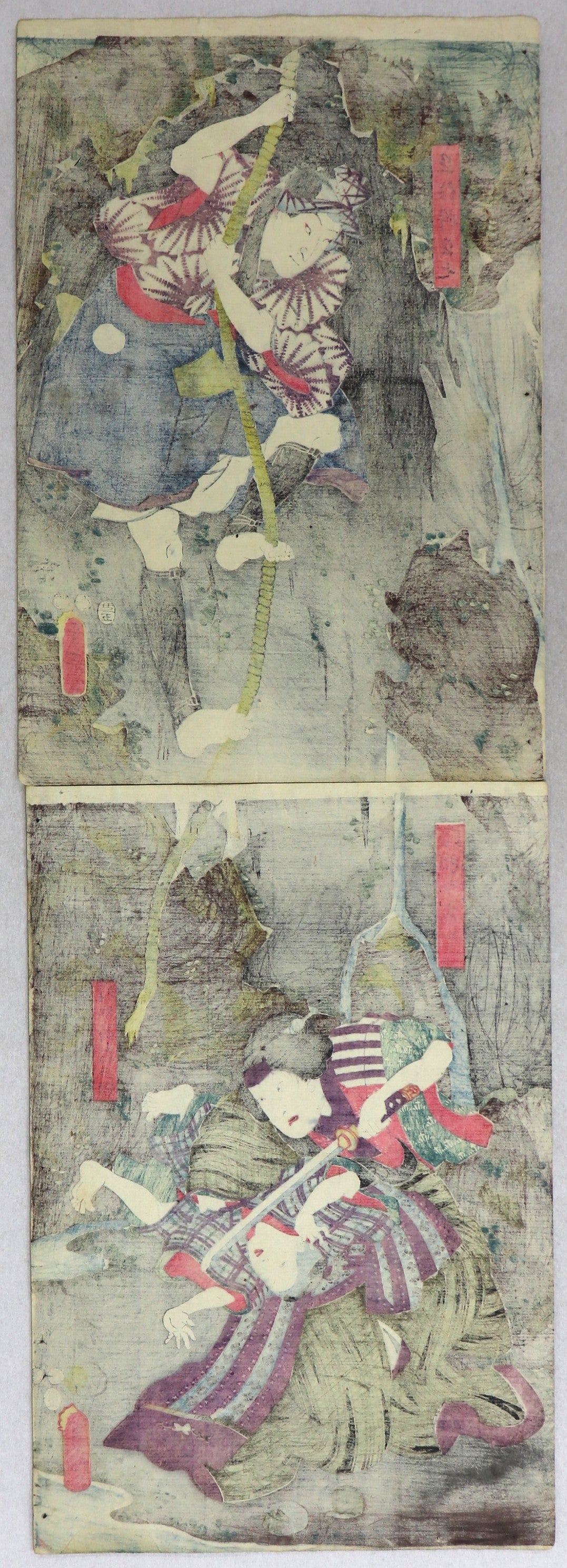 Shiranui Monogatari by Toyokuni III / Shiranui Monogatari par Toyokuni III (1853)