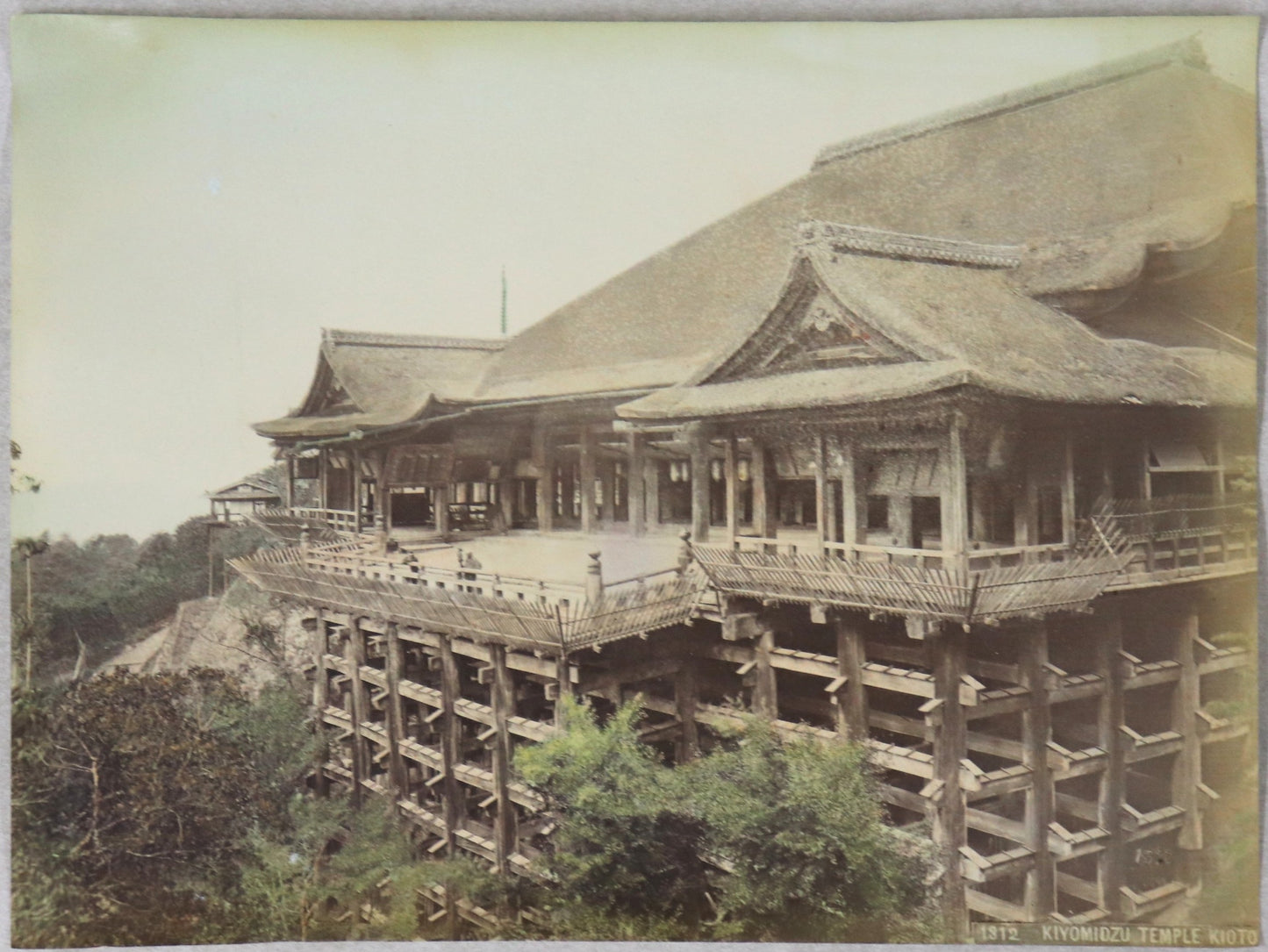 Kiyomidzu-dera Kioto (1880's)