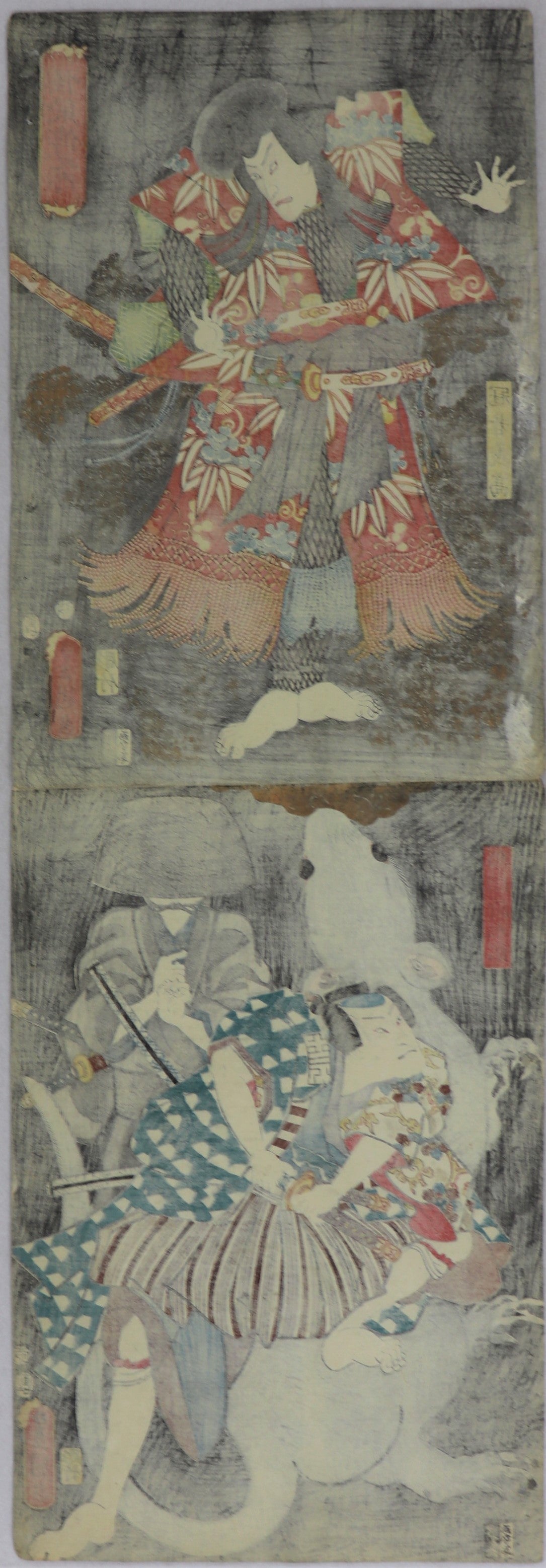 Story of Monstruous Rats by Toyokuni III / Histoire de Rats Monstrueux par Toyokuni III ( 1854)