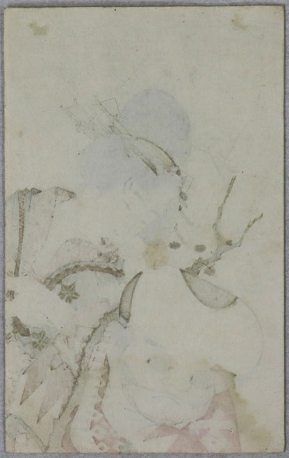 New Year 's Festival by Hokusai / Festival du Nouvel An par Hokusai ( 1810's)