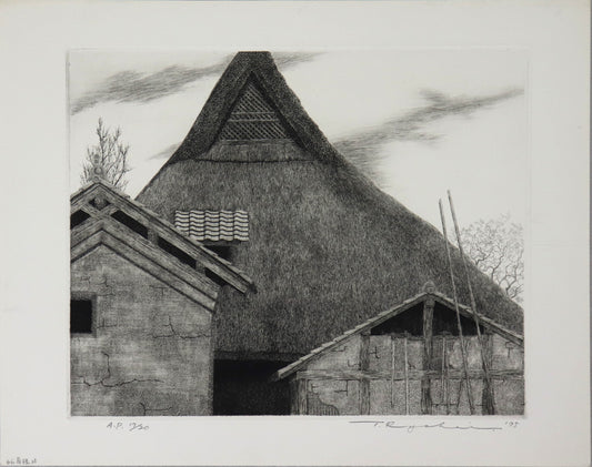Thatched Roof #25 by Tanaka Ryohei (1975)