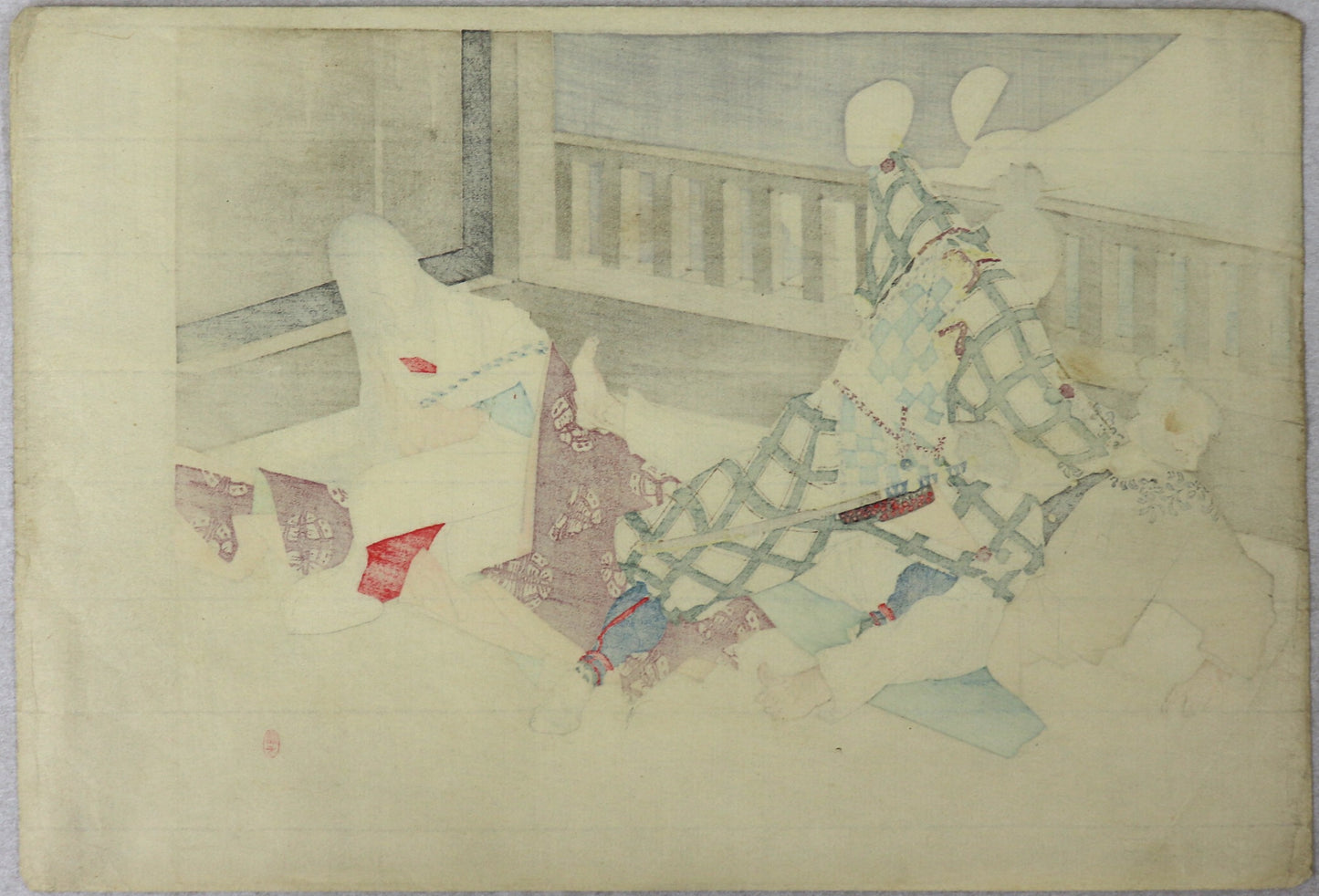 小夜千鳥　Sayochidori by Kiyokata (1899)