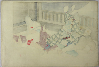 小夜千鳥　Sayochidori by Kiyokata (1899)