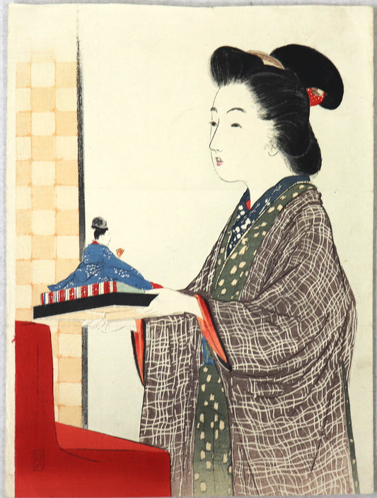 Hina Matsuri ひな by Takeuchi Keishu (1912)