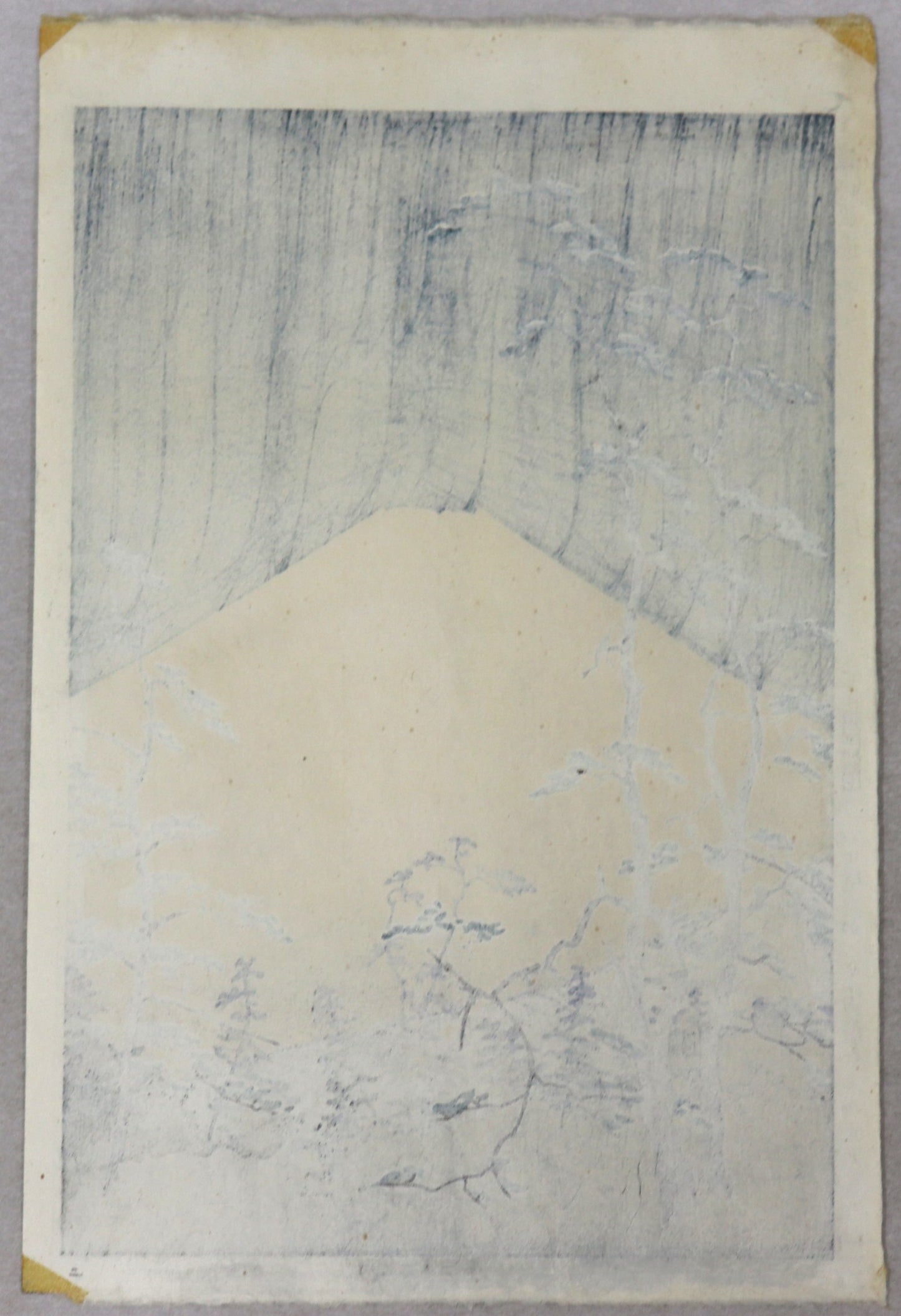 Mt Fuji seen from Hakone by Okada Koichi / Le mont Fuji depuis le chemin d'hakone par Okada Koichi