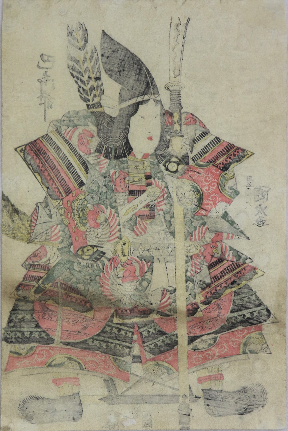 Tomoegozen by Utagawa Kunitsugu / Tomoegozen par Utagawa Kunitsugu (1810-1820's)