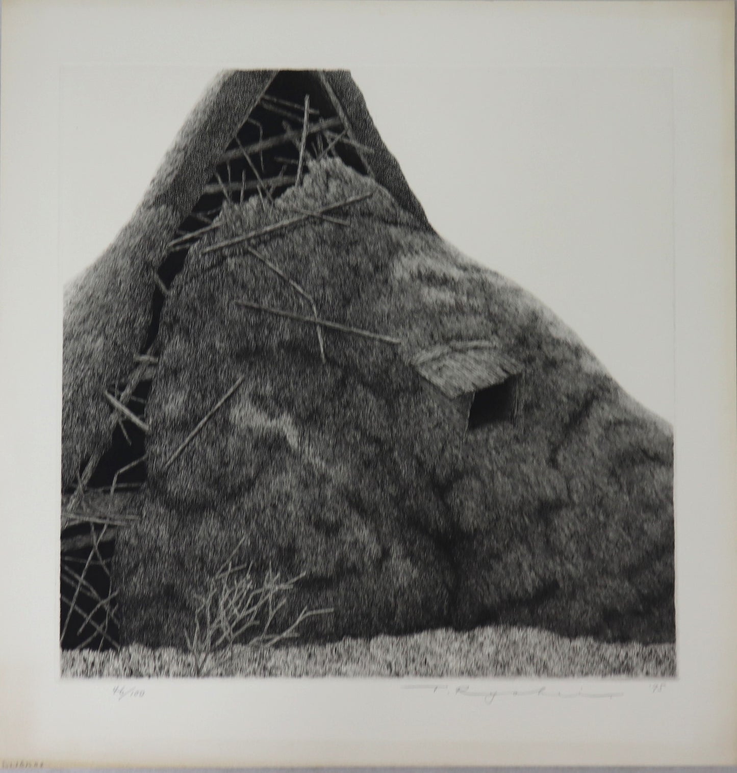 Ruined Farm House #4 by Tanaka Ryohei (1975)