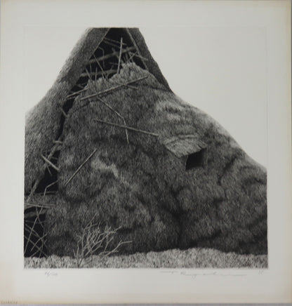 Ruined Farm House #4 by Tanaka Ryohei (1975)