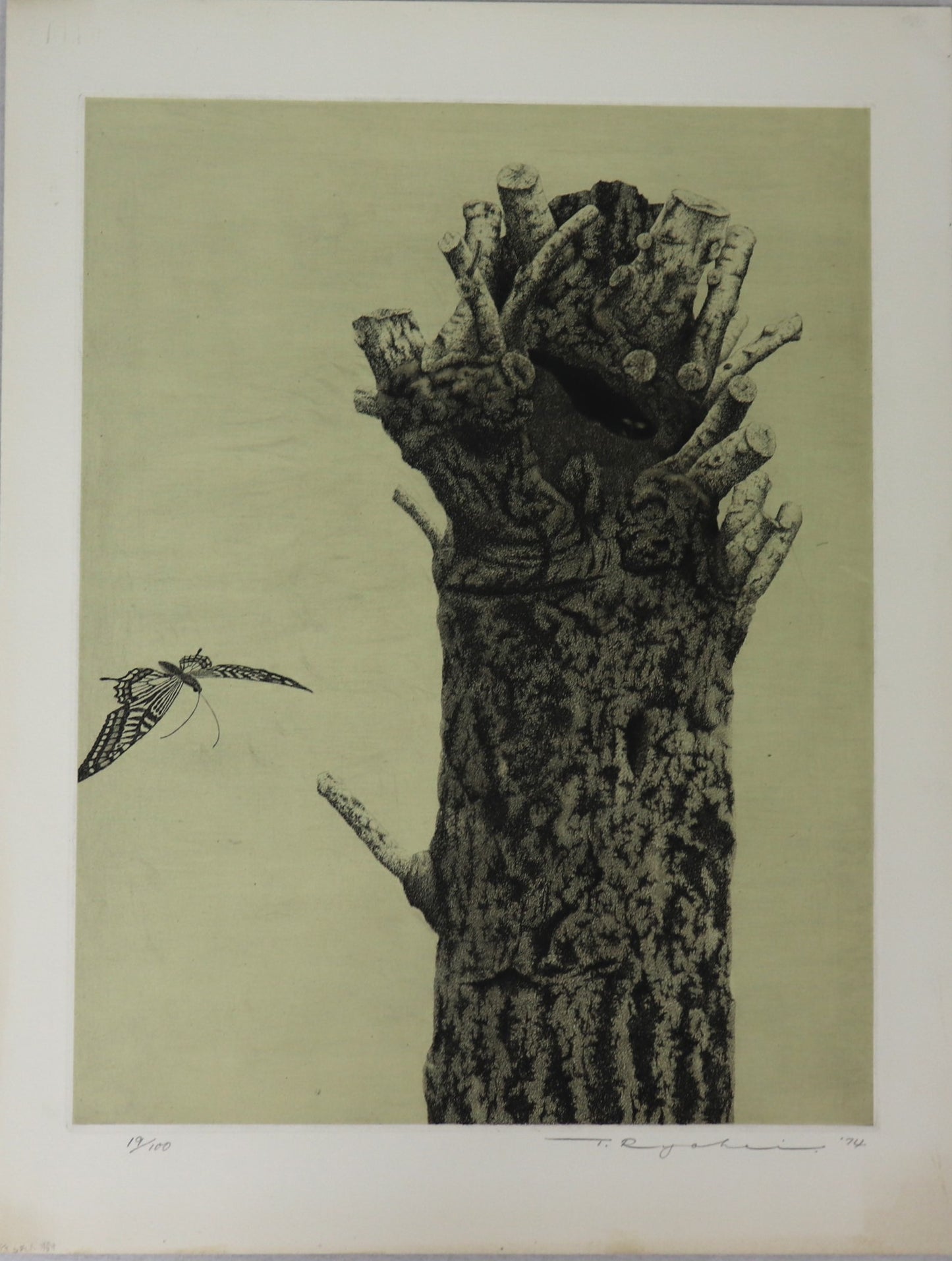 Trimmed Tree by Tanaka Ryohei (1974)