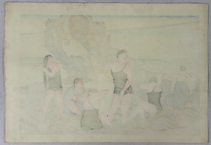 Modern Ama Divers by Tsuruta Goro / Les Plongeuses Ama Modernes par Tsuruta Goro (1935)