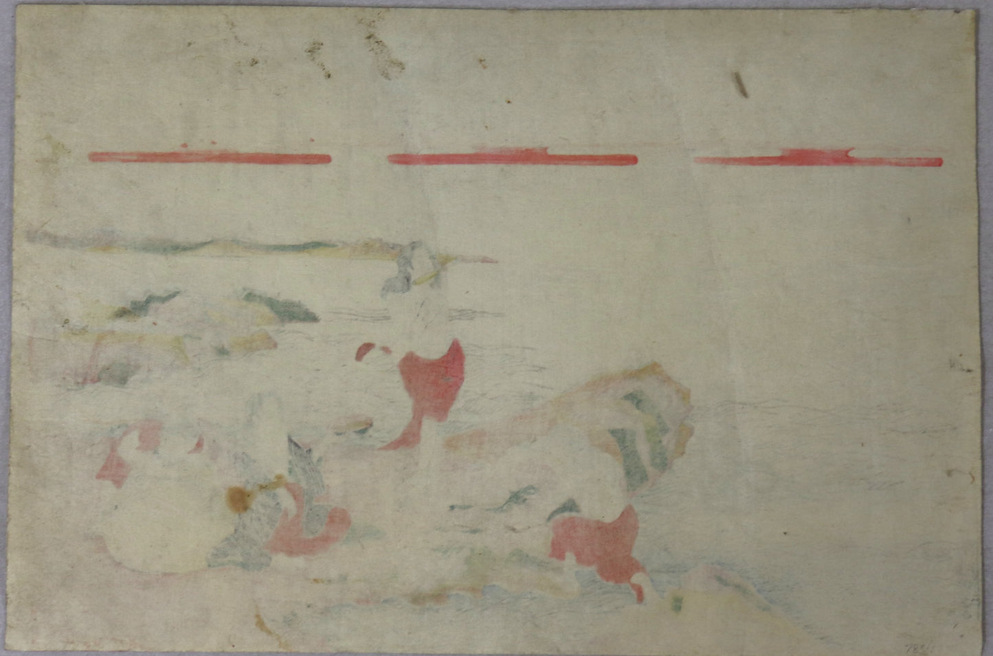 Awabi divers by Artist of Katsukawa school / Plongeuses d'Awabi par un artiste de l'école Katsukawa ( 1810's)