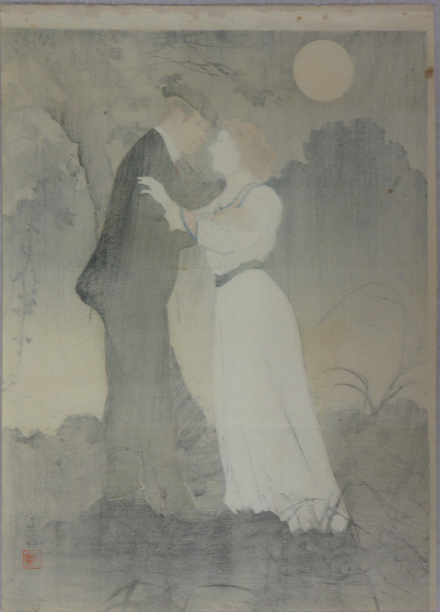 Himitsu no Himi (1) by Kaburaki Kiyokata / Himitsu no Himi (1) par Kiyokata (1913)