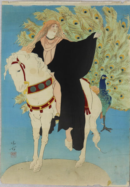 Himitsu no Himi (2) by Kaburaki Kiyokata / Himitsu no Himi (2) par Kiyokata (1913)