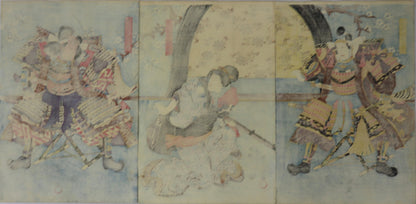 Kurabe Genji Hiiko no Torikaji by Toyokuni III / Kurabe Genji Hiiki no Torikaji par Toyokuni III (1851)