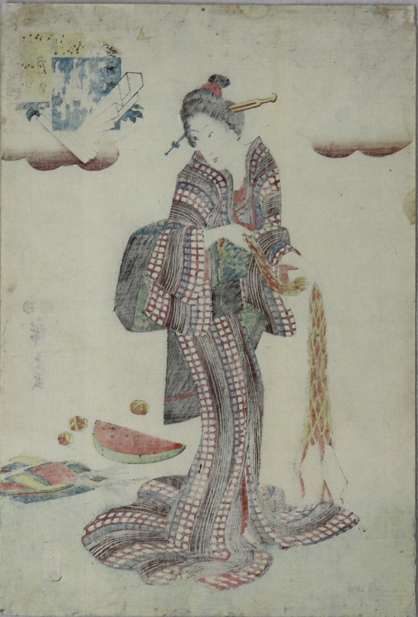 Tanabata from the five festivals by Hiroshige / Tanabata de la série " Les cinq festivals " par Hiroshige (1847-1852)